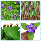 1PC Expandable Privacy Screen Fencing for Balcony & Garden Artificial Ivy Wall Decor Outdoor Stylish Garden Background Decor