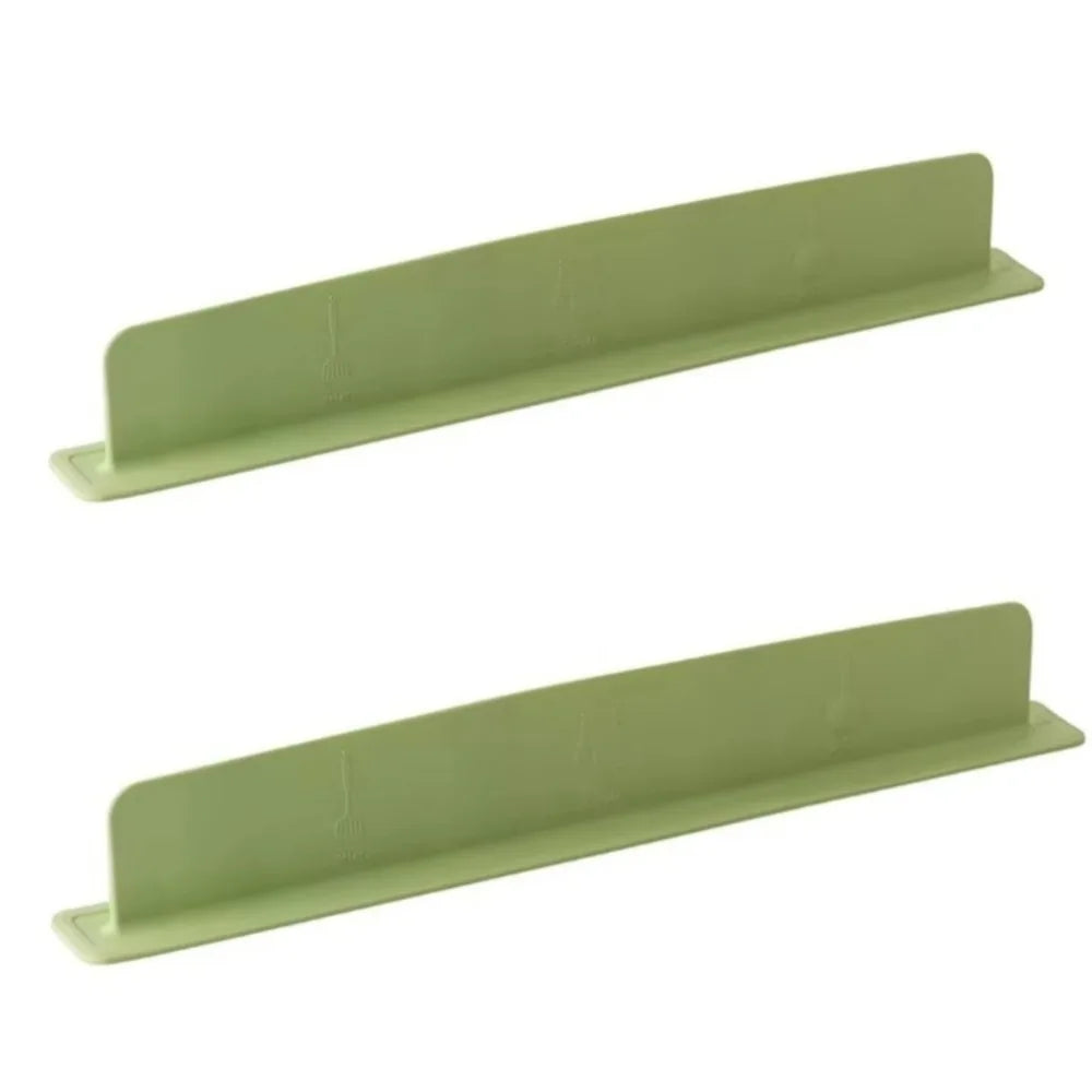 1/2pcs Silicone Sink Baffle Splash Guard with Suction Cup Pool Oil-Proof Water Baffle Plate Kitchen Supplies Water Baffle Bar