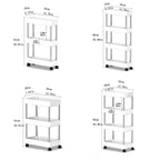 New Kitchen Narrow Cabinet Living Room Floor Partition Frame Home Bathroom Cabinet