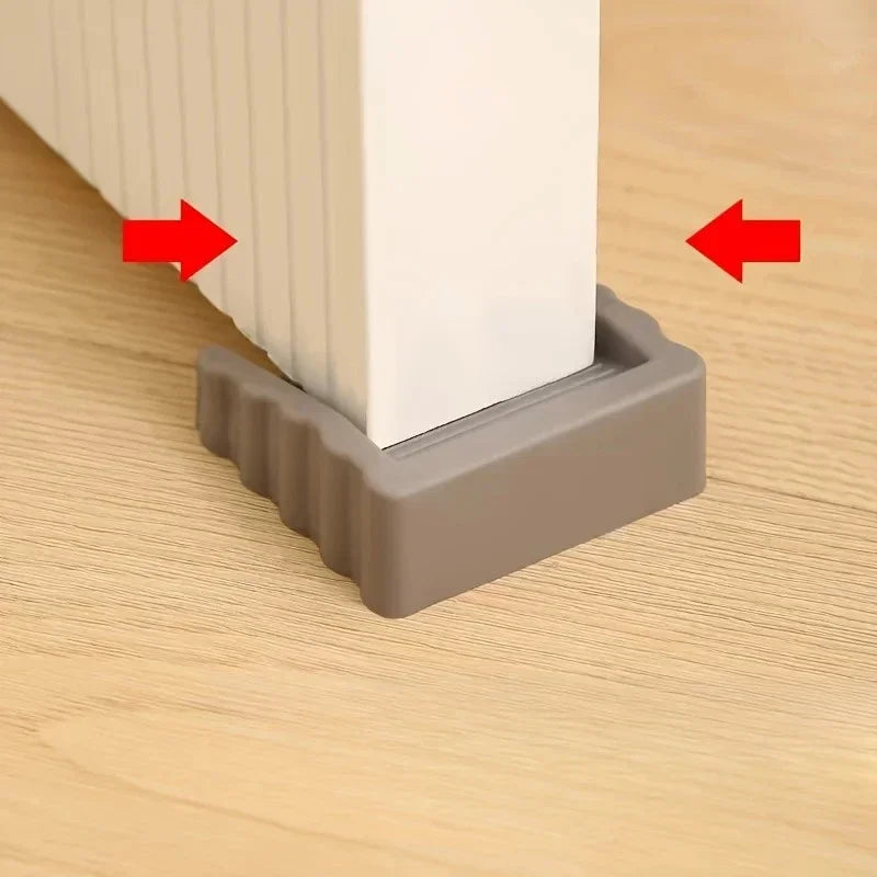 Bidirectional Door Stopper Windproof Safety Door Wedge Prevent Kicking Door Bottom Blocker