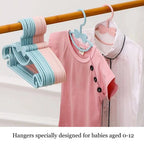 Baby Hanger 10pcs Kids Clothes Hanger Rack Display Cute Hanger Clip Wholesale