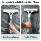 3-in-1 Multifunctional Glass Wiper with Spray Bottle to Clean the Floor and Scrub Household Car Cleaning Tools