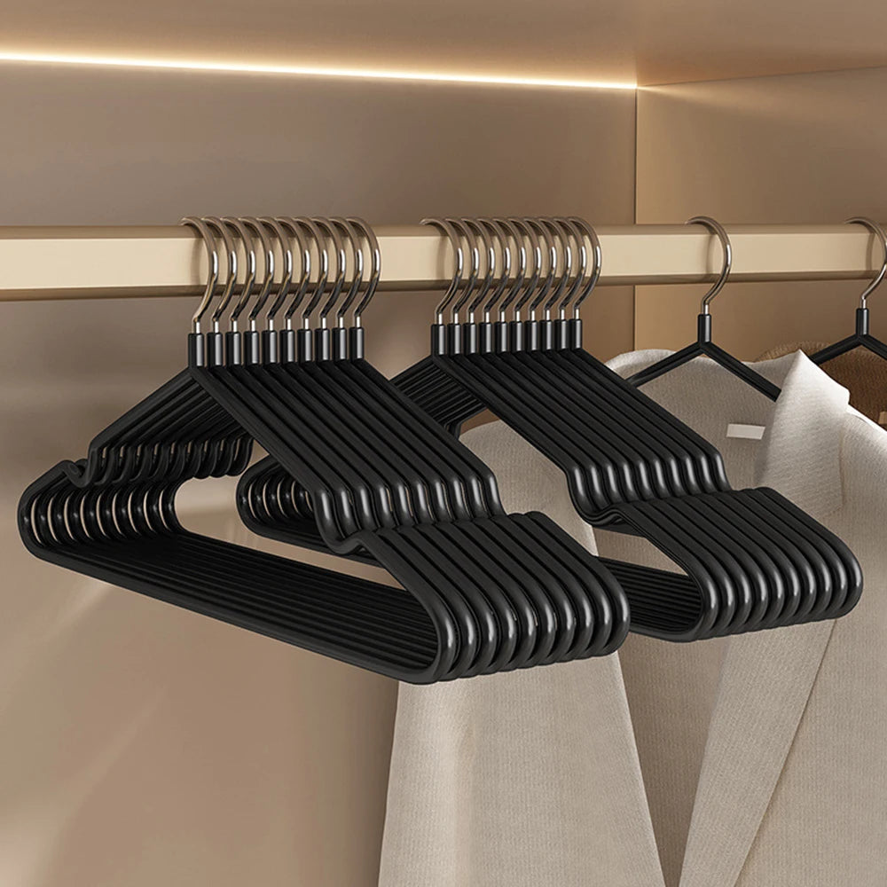 Non marking Clothes Hangers for Home Use Non slip Drying Hangers Metal Thick Clothes Hangers Storage Bedrooms Wardrobes Adult cl