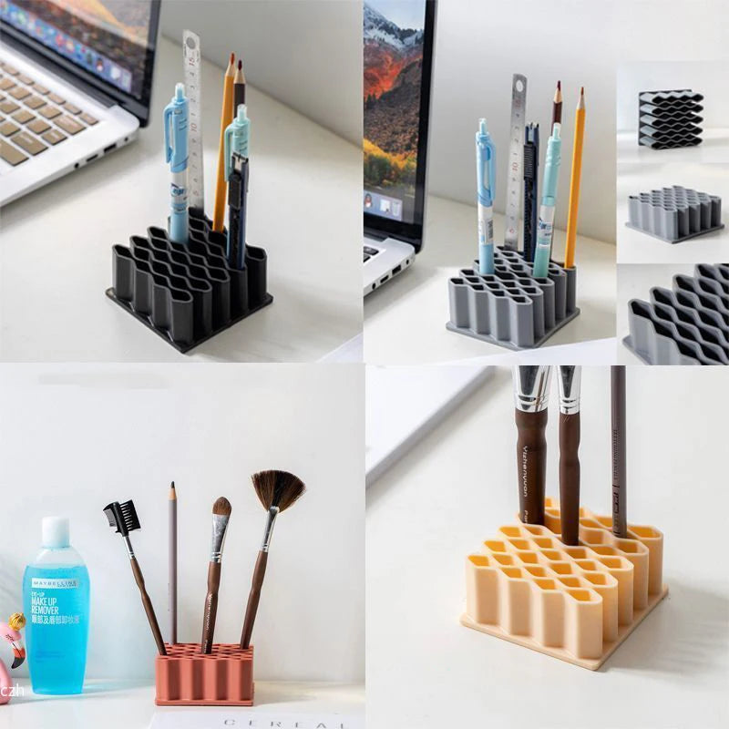 Ointment Holder Desktop Ointment Stand plastic Material Cosmetics Storage Rack Pen Holder Home Ointment Compartment Organizer