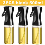 200/300/500ml Oil Spray Olive Oil Spray Bottle Kitchen Cooking Dispenser Camping Baking Vinegar Soy Sauce Sprayer Containers