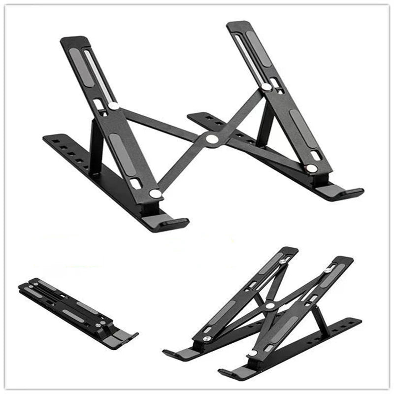 Foldable Laptop Stand ABSAdjustable Portable Notebook Bracket Support Base ABS Holder For Macbook Air Pro Accessories Convenient