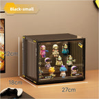 Large Containerized Designs Acrylic Organizer for Collectible Figures and Blind Box Toys Action Figures Desktop Organizers Box