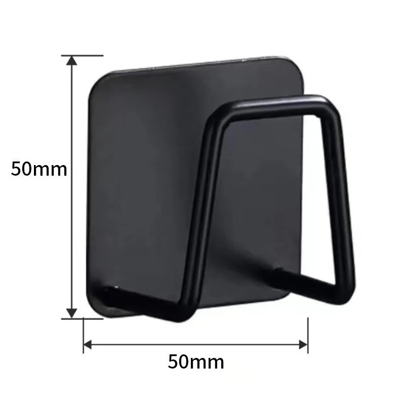 Sponge Storage Rack Kitchen Stainless Steel Sink Sponges Holder Adhesive for Sink Wall Mount Storage Keeps Sponge Scrubber Dry
