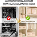 Large Capacity Compression Clothes Storage Bag Waterproof Cabinet Organizer Ultra Space Saving Quilt Pillow Blanket Storagepouch