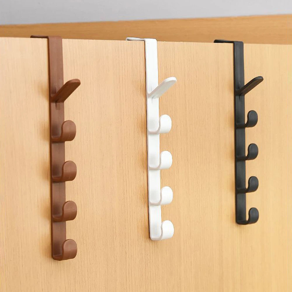 Over the Door Coat Hooks – PP Door Storage Rack