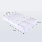 Undertable Drawer Storage Box Hidden Hanging Bedroom Dormitory Office Table Pasting Non Punching Table Bottom Sorting