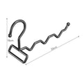 Portable Clothes Drying Rack Foldable Clothes Hanger Travel Hotel Wardrobe Drawer Door Mounted Punch-free Cloth Drying Rack
