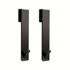 Stainless Steel Over Glass Door Shower Door Back Shower Towel Rack S-Shape Bathroom Bathrobe Hanger Holder Hooks