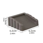 Bidirectional Door Stopper Windproof Safety Door Wedge Prevent Kicking Door Bottom Blocker