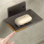 Stainless Steel Soap Holder Bathroom Shower Storage Soap Tray Mesh Rack Oap Dishes Wall Mounted Drain Soap Box Bathroom Access