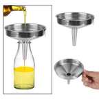 Metal Funnel For Canning Kitchen Tools Kitchen Accessories Wide Mouth Funnels Bar Wine Beer Oil Flask Funnel