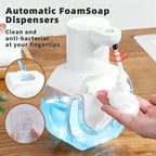 Automatic sensor soap dispenser, foam hand washing device, portable soap bottle, soap distribution device, in bathroom
