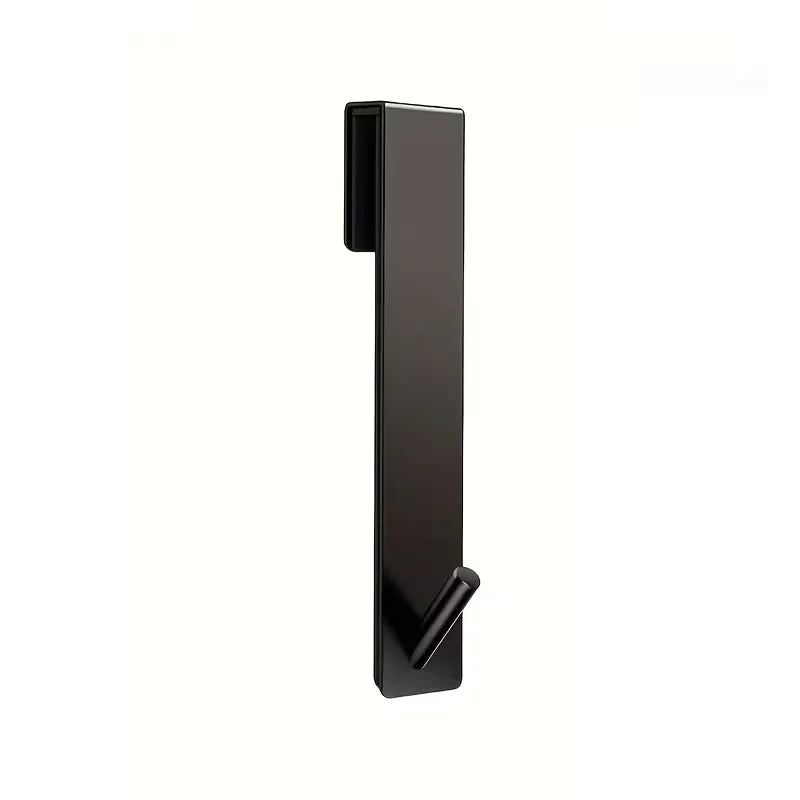 Stainless Steel Over Glass Door Shower Door Back Shower Towel Rack S-Shape Bathroom Bathrobe Hanger Holder Hooks