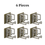 1/2/4/6Pcs Stainless Steel Washbasin Hook Multifunction Punch-free Kitchen Bathroom Rack Basin Storage Rack Towel Hanging Holder