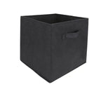 Cube Non Woven Fabric Storage Bin Collapsible Storage Box Home Supplies, Kid Toy Storage Organizer Cabinet Drawer Organization