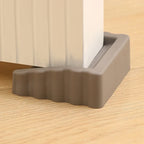 Bidirectional Door Stopper Windproof Safety Door Wedge Prevent Kicking Door Bottom Blocker