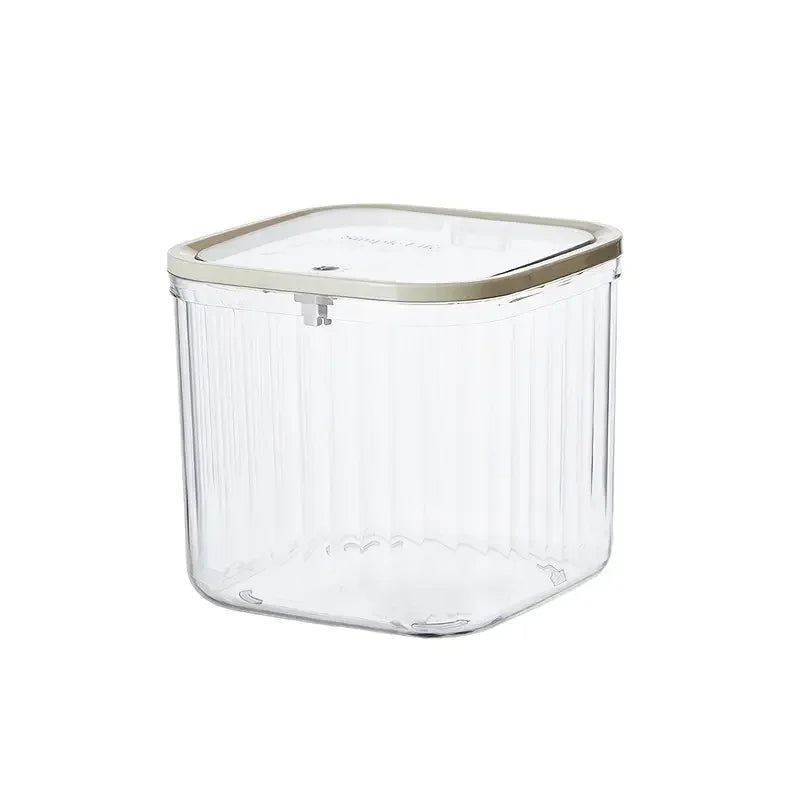 1-Piece Transparent Mini Desktop Storage Box, with Pop-Up Lid, Waterproof Multifunctional Storage Container, Laundry Detergent Dispenser Storage Box, Suitable for Storing Beads and Stain Remover Powder, for Desktop, Kitchen,