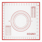 UNTIOR 1PCS Silicone Baking Mat Kneading Pad Dough Mat Pizza Cake Dough Maker Kitchen Cooking Grill Non-Stick Gadgets Bakeware