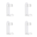 Toothbrush electronic holder, wall mounted adhesive holder, toothbrush organizer to save space and keep dry
