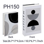 Luxury Fake Books Home Decoration Accessories for Living Room Fashion Fake Book Storage Box Simple Nordic Coffee Table Books