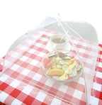 Kitchen Food Cover Foldable Anti Fly Mosquito Mesh Cover Picnic Dinner Table Umbrella Style Tent Cover Kitchen Gadgets