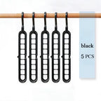 9 Hole Foldable Hanger Wardrobe Space Saving Storage Hanger For Clothes Drying Hangers Storage Organizers Rack Coat Pants Hanger