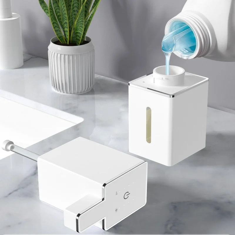 Intelligent Touchless Soap Dispenser Wall Mounted Automatic Infrared Sensor Hand Soap Dispenser Bathroom Kitchen