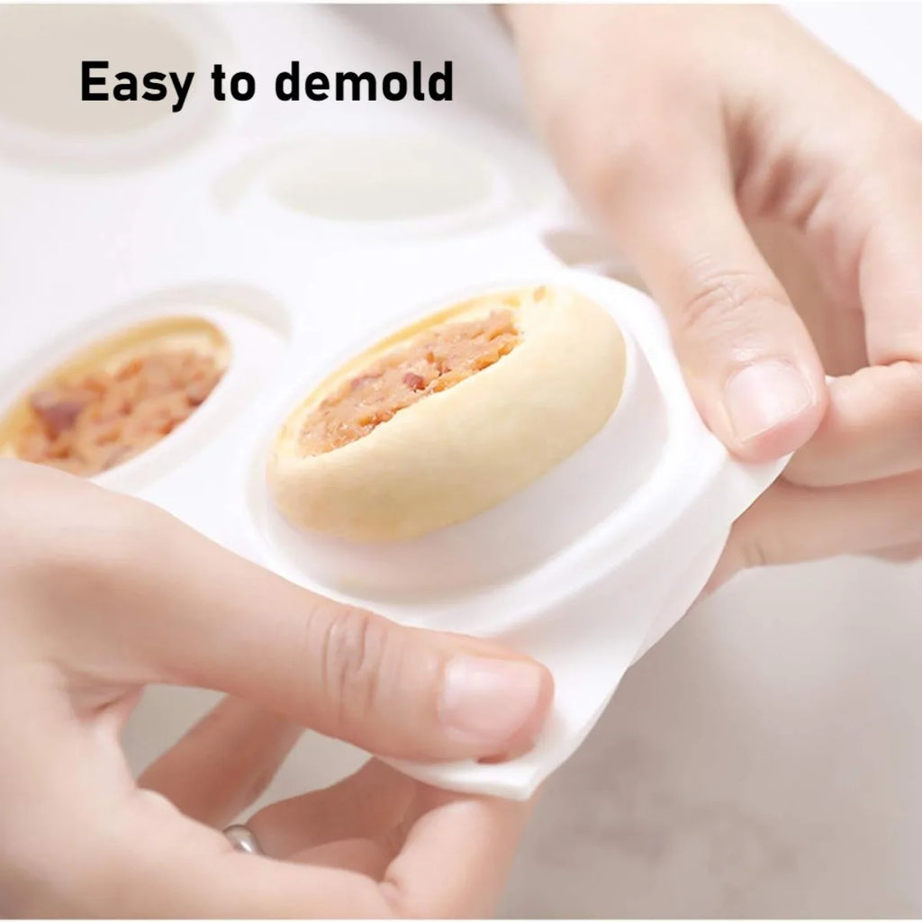 1Pc Round Spherical Mousse Silicone Mold DIY Chocolate Mold for Baking Cake Dessert Pastry Pudding Cupcake Baking Tools 8 Cavity