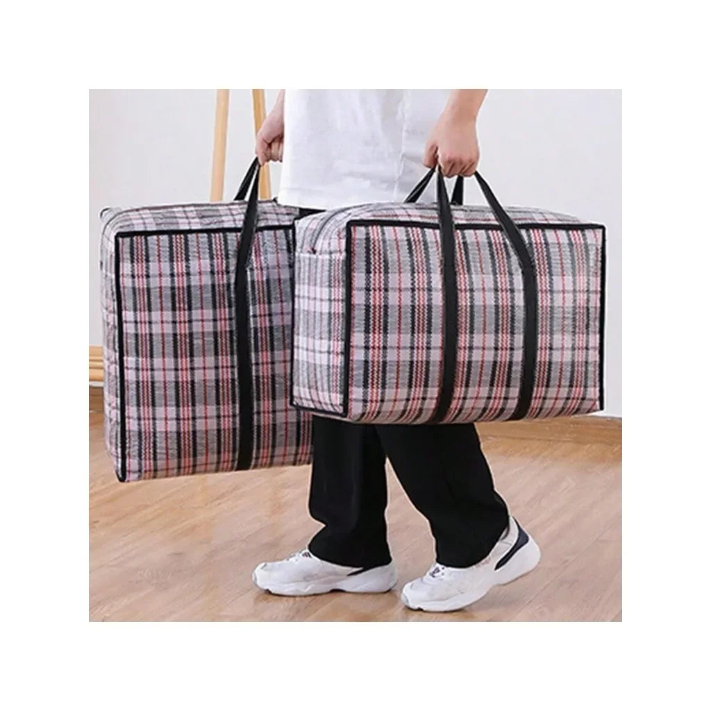 Large Capacity Quilt Pillow Blanket Storage Bag Home Cabinet Wardrobe Clothes Dustproof Pouch Dormitory Luggage Moving Packing