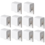 3/5/10PCS Punch-free Toothpaste Storage Rack Multifunctional Bathroom Facial Cleanser Clip Towel Rack for Kitchen Wall Hanging