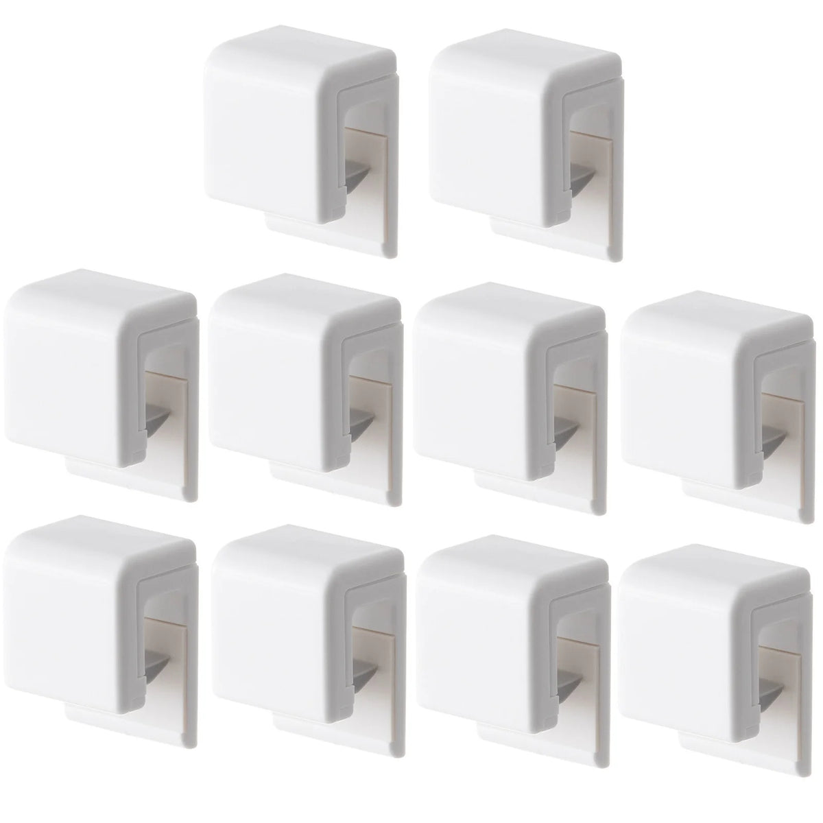 3/5/10PCS Punch-free Toothpaste Storage Rack Multifunctional Bathroom Facial Cleanser Clip Towel Rack for Kitchen Wall Hanging
