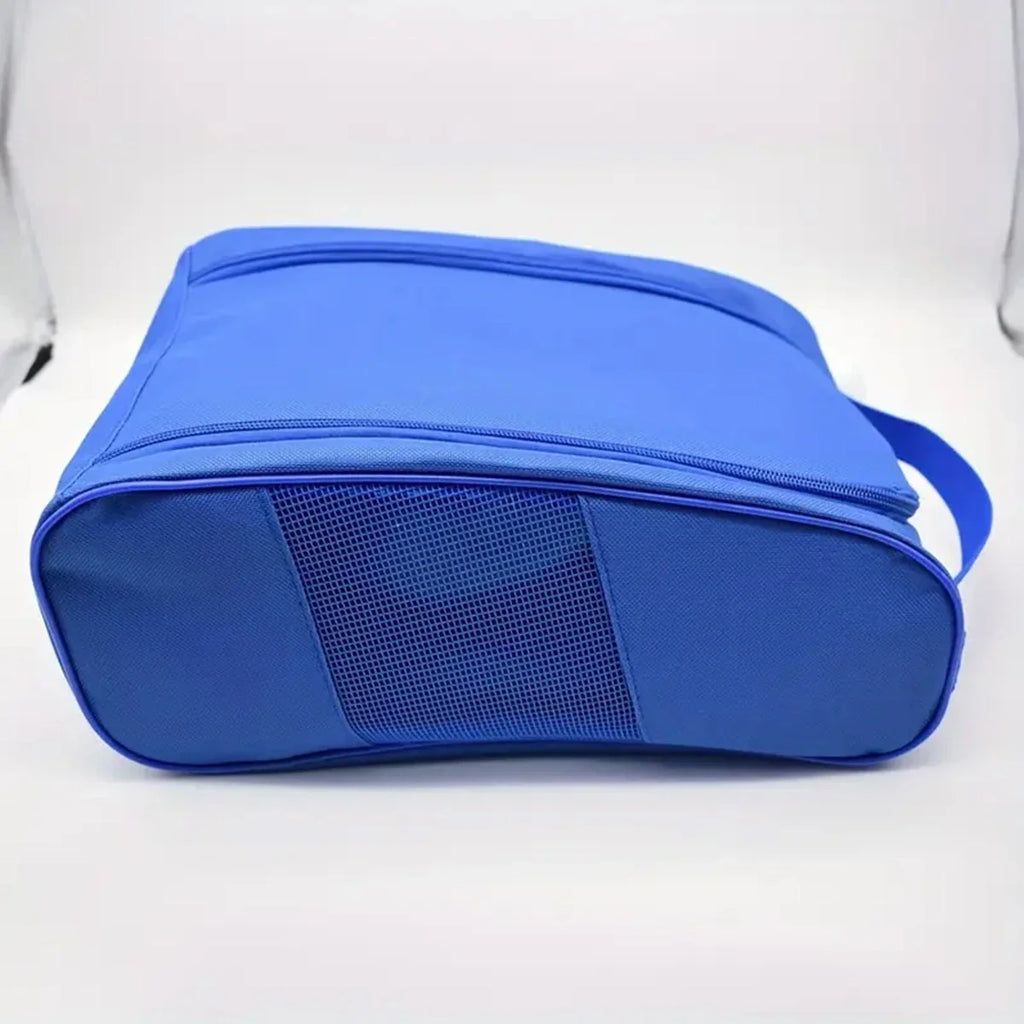Portable Golf Shoe Bag Oxford Cloth Shoe Carrier Bags Breathable Lightweight Golf Handbag Dustproof Football Tennis Shoe Bag
