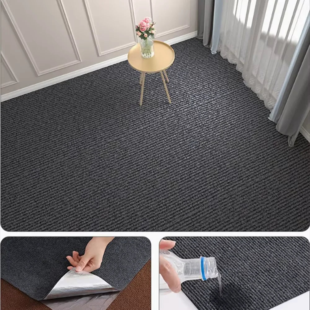 Large 40cm*3m Solid Color Protective Rug Suitable For Homes Bedrooms Living Rooms Offices Etc With A Thickened Design.