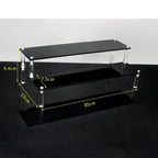 1-5 Tier Acrylic Display Stand,Clear Display Riser Rack for Cupcake,Perfume Doll Décor and Organizer Amiibo Funko POP Figures