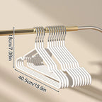 Non marking Clothes Hangers for Home Use Non slip Drying Hangers Metal Thick Clothes Hangers Storage Bedrooms Wardrobes Adult cl