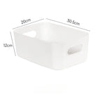 Desktop Storage Box Dormitory Sundries Plastic Cosmetic Storage Box Bathroom Kitchen Sorting Storage Basket Bins