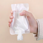 10Pcs 30/50/100ML Travel Storage Bag Portable Packaging Cosmetic Lotion Shower Gel Shampoo Leakproof Refillable Empty Bag