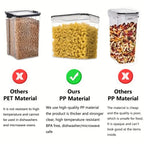 Food Storage Containers Set – 7-Piece BPA-Free Plastic Set