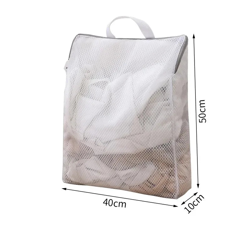 Upgraded Laundry Hand Bags Reusable Washing Machine Clothing Care Wash Bag Mesh Net Bra Socks Lingerie Underwear Laundry Storage
