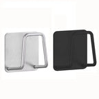 Kitchen Sponge Holder Sink Sponge Rack Stainless Steel Sponges Stand Drainer Sponges Sink Shelf for Knife Towel Holder Wall Hook