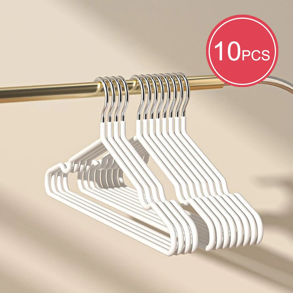 Non marking Clothes Hangers for Home Use Non slip Drying Hangers Metal Thick Clothes Hangers Storage Bedrooms Wardrobes Adult cl