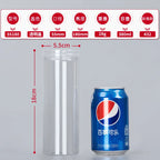 1PC Plastic Packing Bottle PET Clear Empty Seal Bottle Circular Bucket Storage Biscuit Jar Food Grade Sealed Cans Tank Container