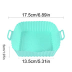 Air Fryer Silicone Liners Pot,Airfryer Basket Cooking Gadgets ,Reusable Baking Tray Non-stick Pizza Pan Oven Kitchen Accessories