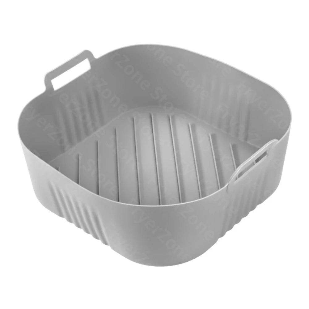 23cm Square Air Fryer Mould for Philips Series 2000 NA230/00 COSORI 5.5L/6L/6.2L Reusable Airfryer Accessories XXL