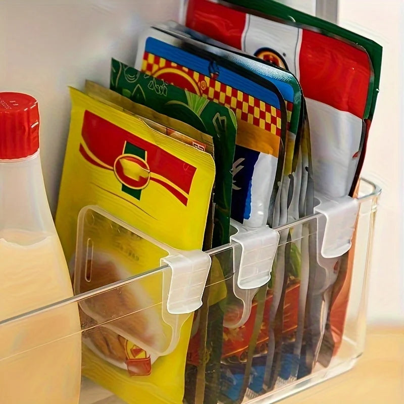 Home Refrigerator Storage Partition Board Adjustable Fridge Divider Storage Separators Kitchen Bottle Can Shelf Organizer